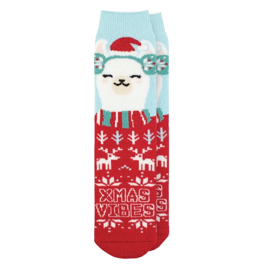 Vrouwen Fluffy Kerstsokken van Heat Holders Lite - Image 3