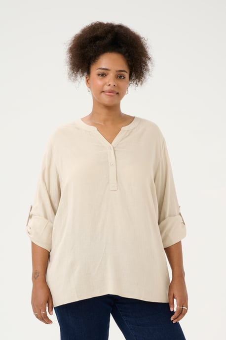Blouse with long sleeve Regular fit - Image 3