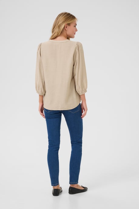 Blouse with long sleeve Regular fit - Image 2