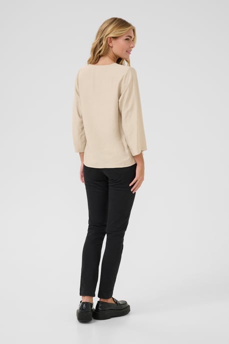Blouse with long sleeve Regular fit - Image 2