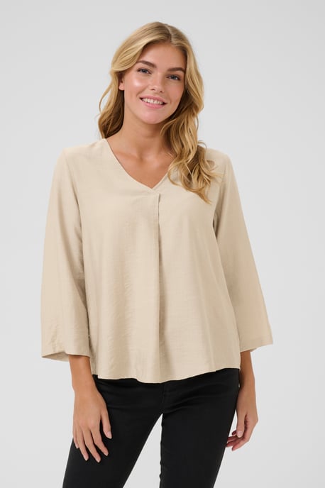 Blouse with long sleeve Regular fit - Image 3