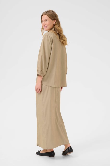Blouse with long sleeve Loose fit - Image 2
