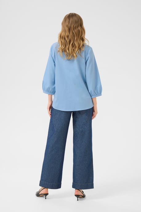 Blouse with long sleeve Loose fit - Image 2