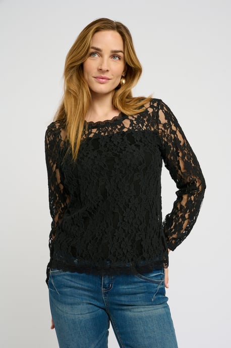 Blouse with short sleeve Regular fit - Image 4