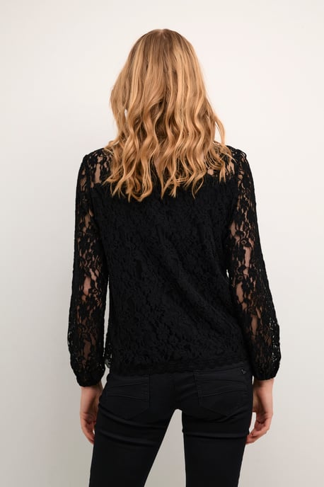 Blouse with short sleeve Regular fit - Image 5