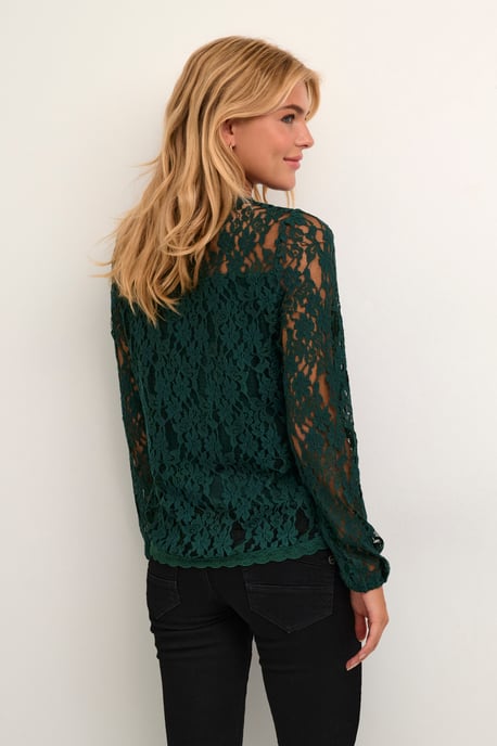 Blouse with short sleeve Regular fit - Image 3