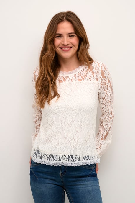 Blouse with short sleeve Regular fit - Image 2