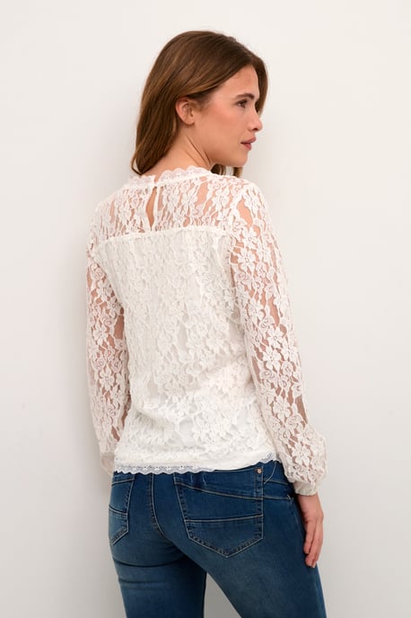 Blouse with short sleeve Regular fit - Image 3
