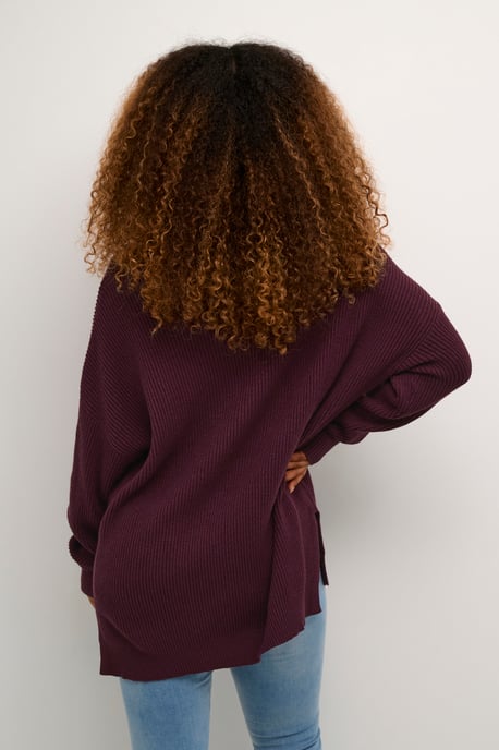 Pullover Oversize fit wine - Image 5