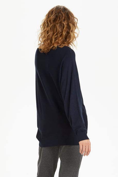 Pullover Oversize fit dark blue - Image 5