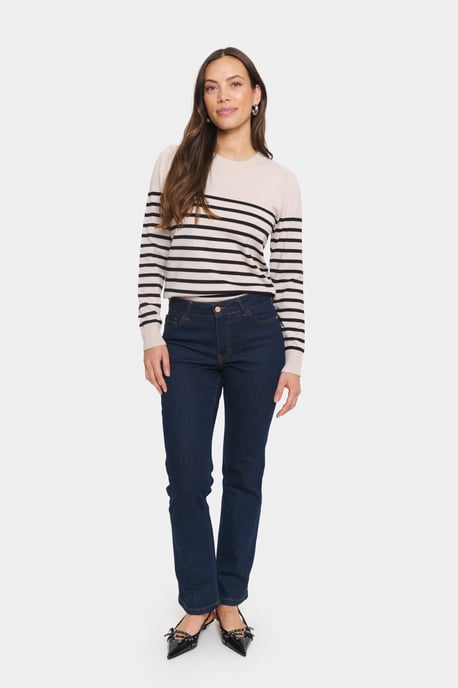 Pullover Regular fit black offwhite - Image 2