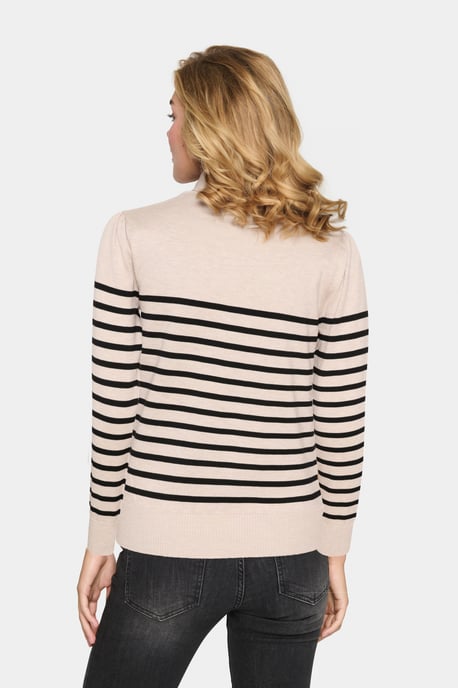 Pullover Regular fit black offwhite - Image 5