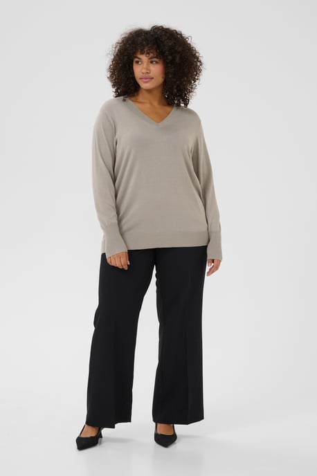 Pullover Regular fit light grey - Image 1