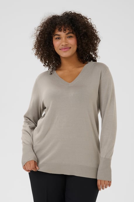 Pullover Regular fit light grey - Image 3