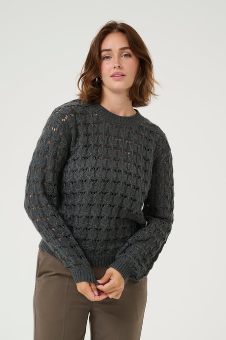 Pullover Regular fit dark grey - Image 3