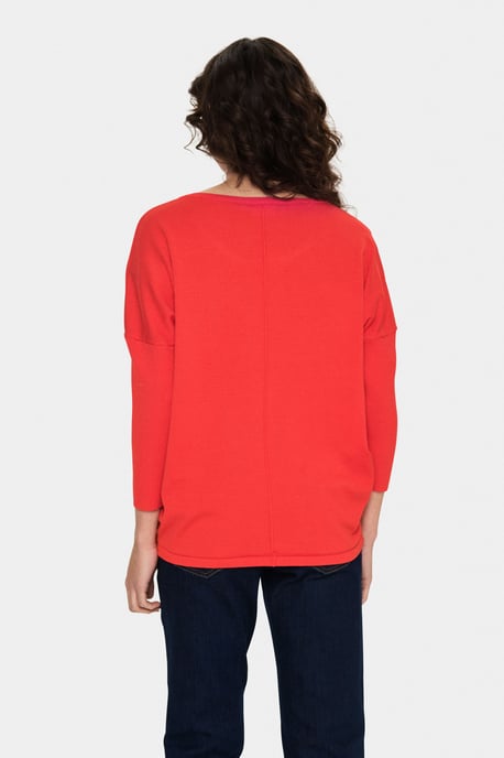 Pullover Casual fit red - Image 3