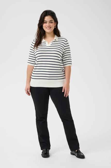 Pullover Regular fit blue white - Image 1