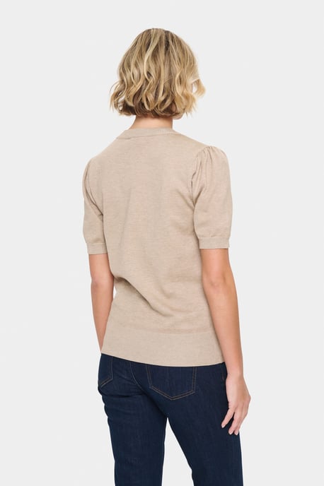 Pullover Classic fit taupe - Image 3