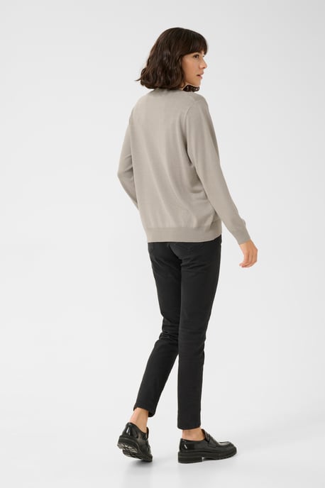 Pullover Regular fit light grey - Image 2