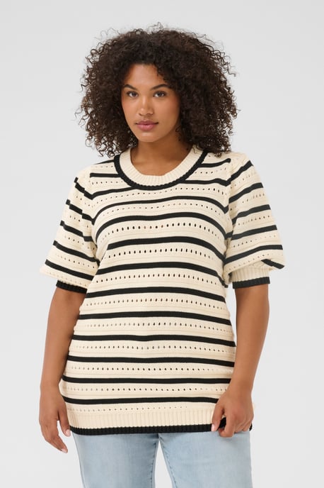 Pullover Regular fit black offwhite - Image 3
