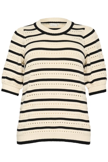 Pullover Regular fit black offwhite - Image 4