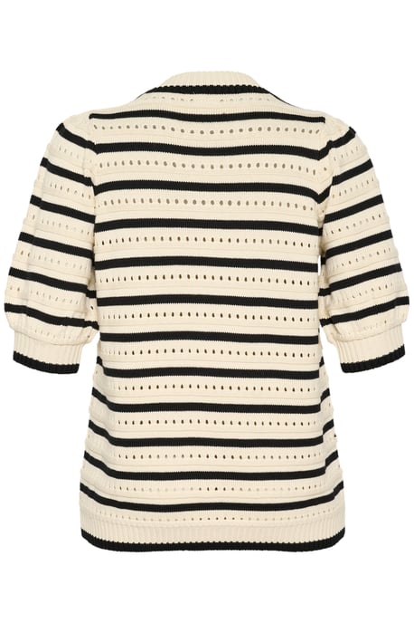 Pullover Regular fit black offwhite - Image 5