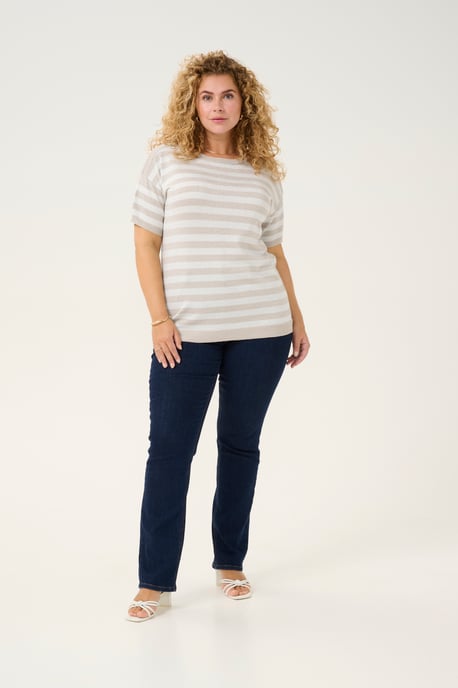 Pullover Loose fit cream - Image 1