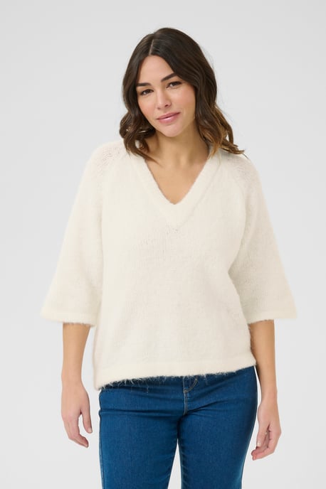 Pullover Baggy fit white - Image 3