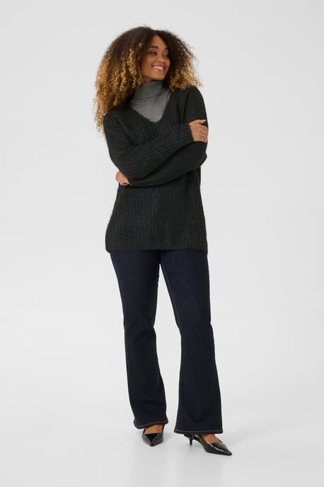 Pullover Oversize fit black - Image 2
