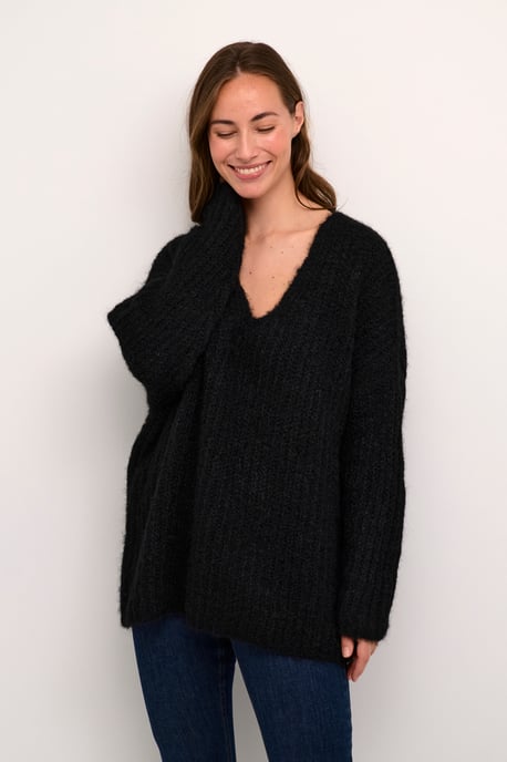 Pullover Oversize fit black - Image 4