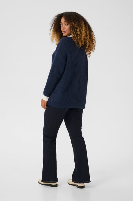 Pullover Oversize fit dark blue - Image 3