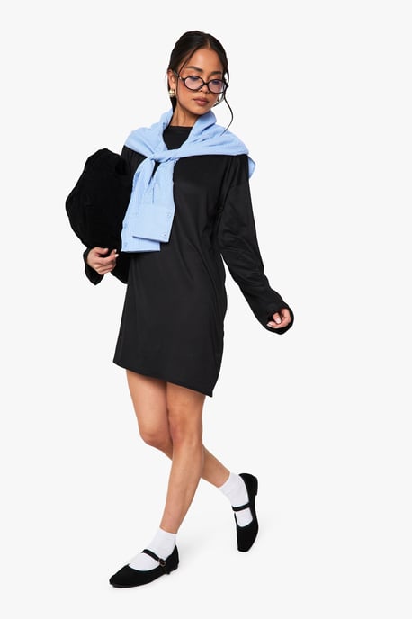 Oversized T Shirt Dress - Image 1