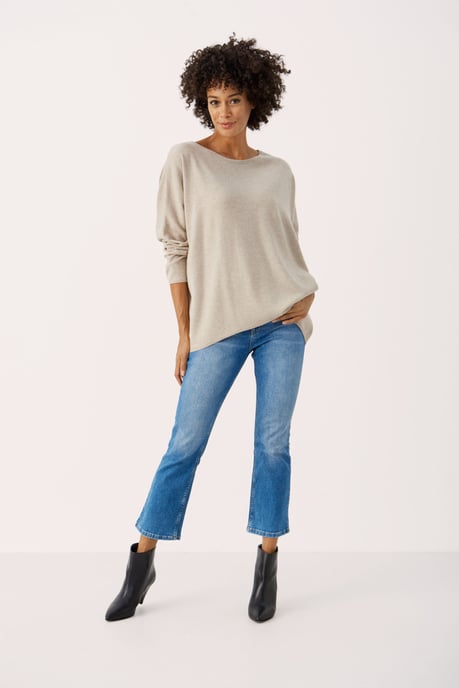 Pullover Loose fit beige - Image 2