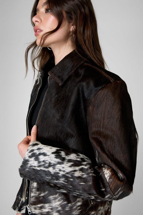 Limited Cow Hide Leather Jacket