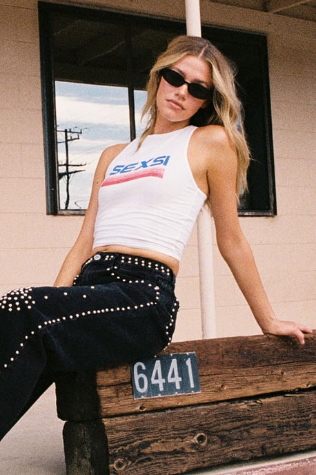 Sexsi Graphic Vest - Image 4