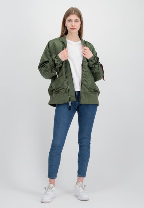 CWU MA-1 Bomber Jacket Women - Image 2