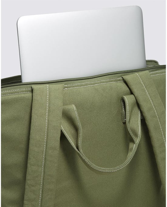 Vans Daily Backpack in Green - Image 3