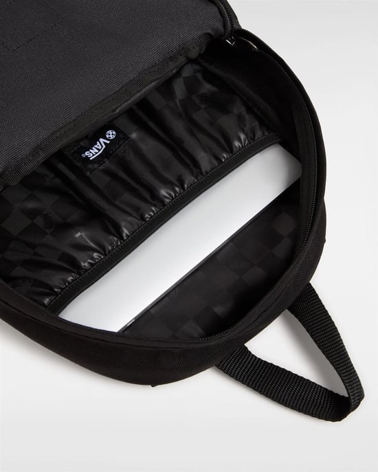 Vans The Midi Backpack in Black - Image 5
