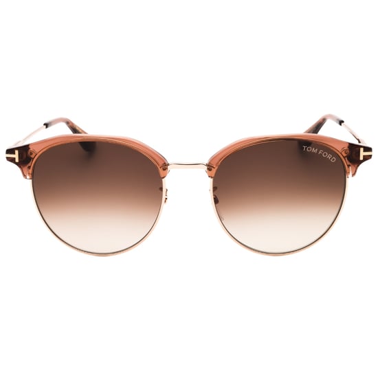 Tom Ford Glänsande Ljusbruna Solglasögon - Image 1