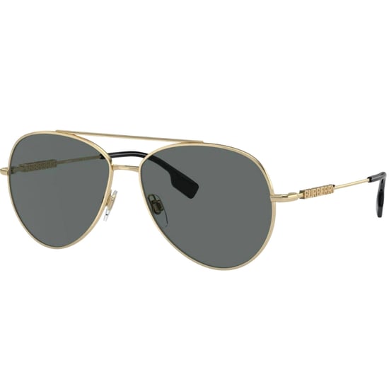 Burberry Dark Grey Lensed Gold Sunglasses - Image 2