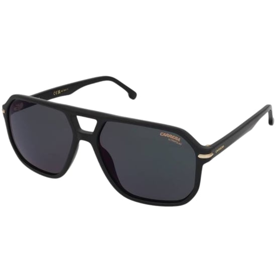 Carrera Gold Detail Zwarte Zonnebril - Image 2