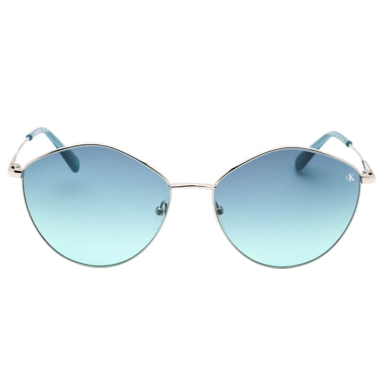 Calvin Klein Blue Gradient Lensed Silver Zonnebril - Image 1