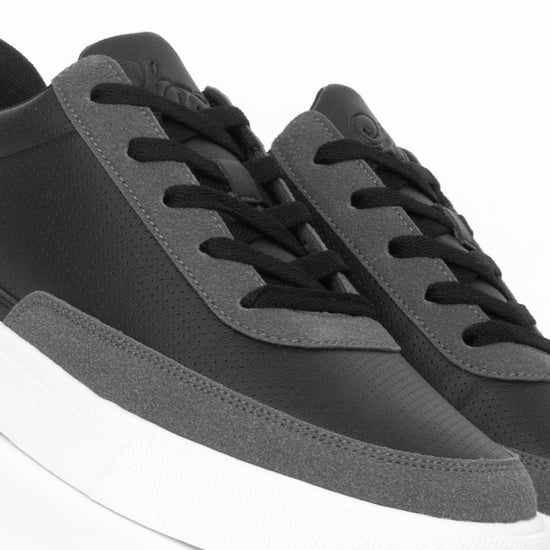 Men's Loyalty And Faith Polmer Trainers in Black Grey - Image 4