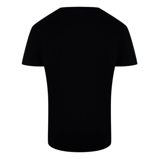 Cavalli Class Vibrant Floral Logo Black T-shirt - Image 2