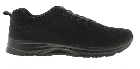 Focus Mens Knitted Trainers Tamlin Lace Up black - Image 2