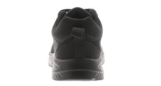 Focus Junior Boys Trainers Knitted Tamlin J Lace Up black - Image 4