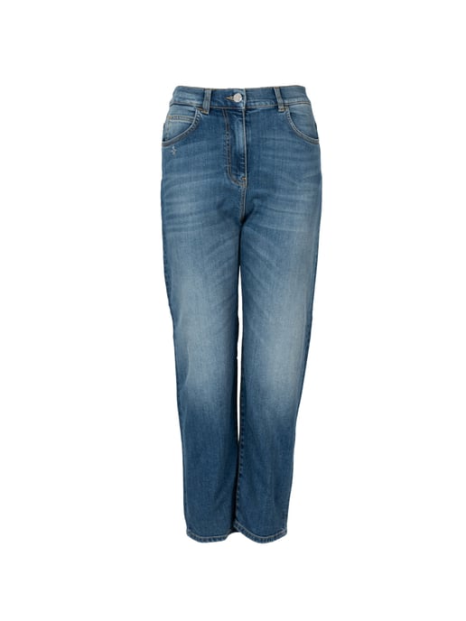 Pinko Trousers Vipera Woman's Blue - Image 2