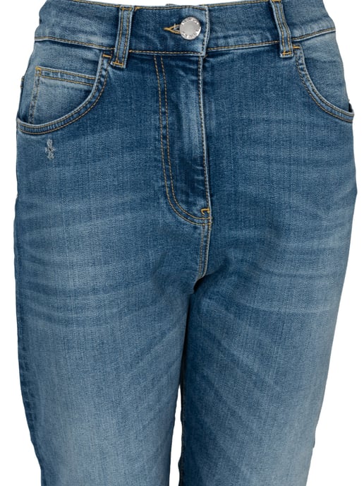 Pinko Trousers Vipera Woman's Blue - Image 3