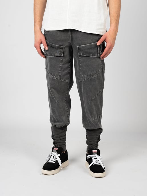 La Haine Inside Us Trousers Men's Grey - Image 3