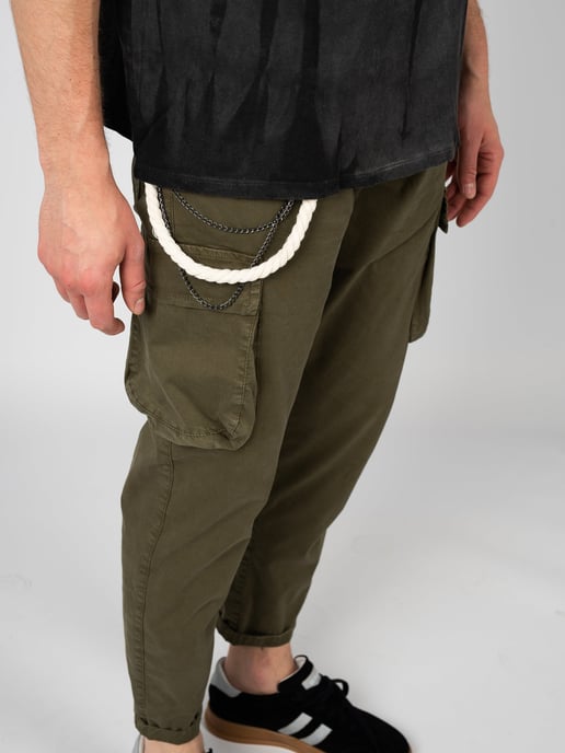 Xagon Man Trousers Men's Green - Image 4
